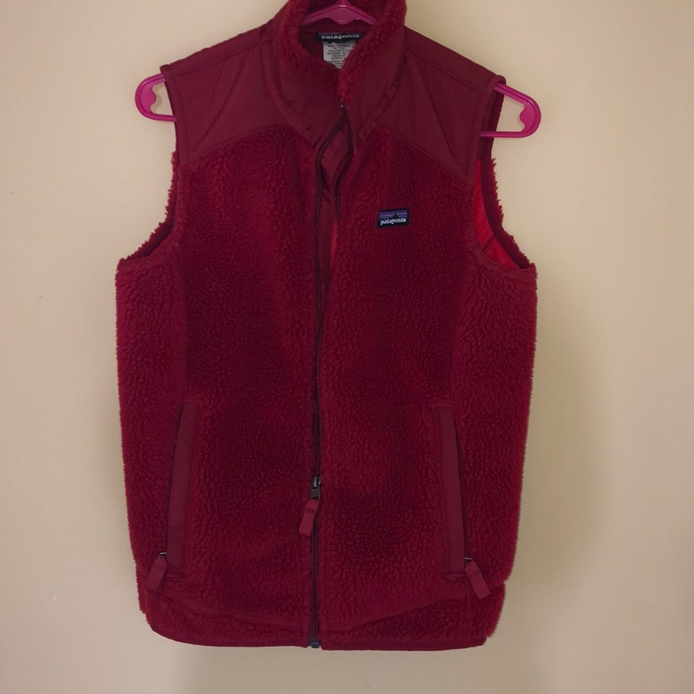 Women’s Red Patagonia Vest